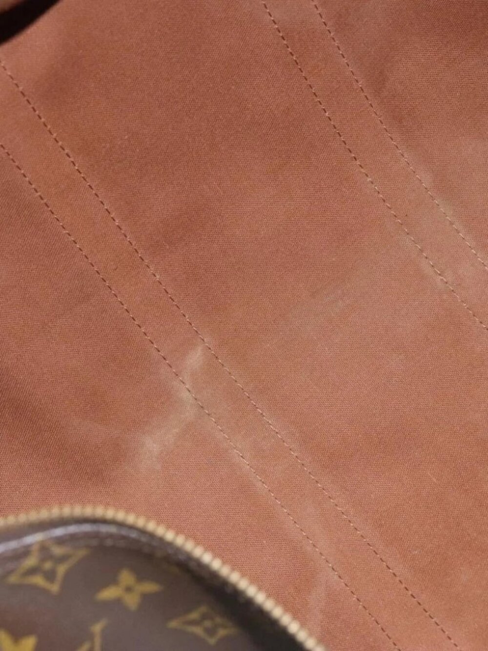 LOUIS VUITTON Monogram Keepall 45 Boston Bag M41428 LV Auth - Picture 14 of 16